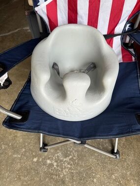 Bumbo Baby Floor Seat - Light Gray